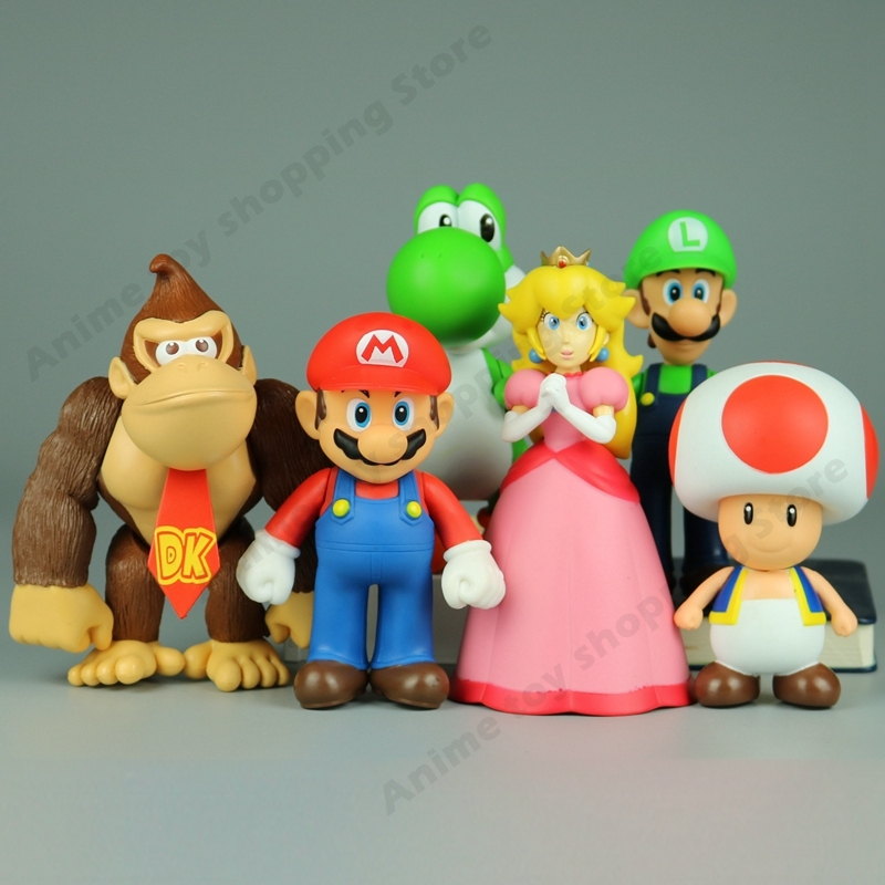 Bonecos do Super Mario de 11cm a 14cm - Action Figures