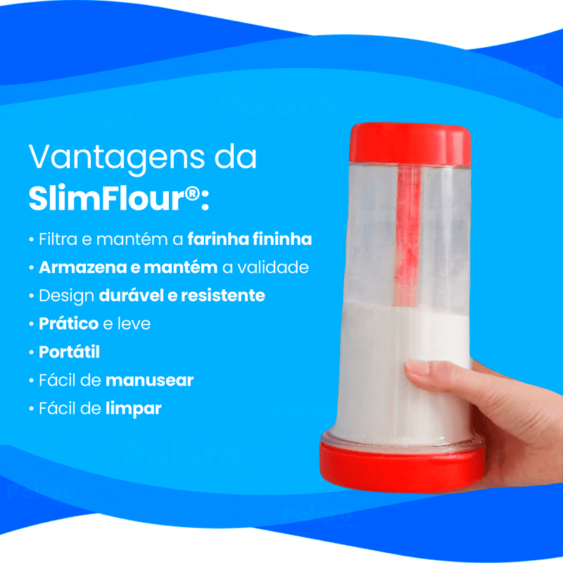 Tapioqueira Rotativa SlimFlour® - LEVE 2 E ECONOMIZE