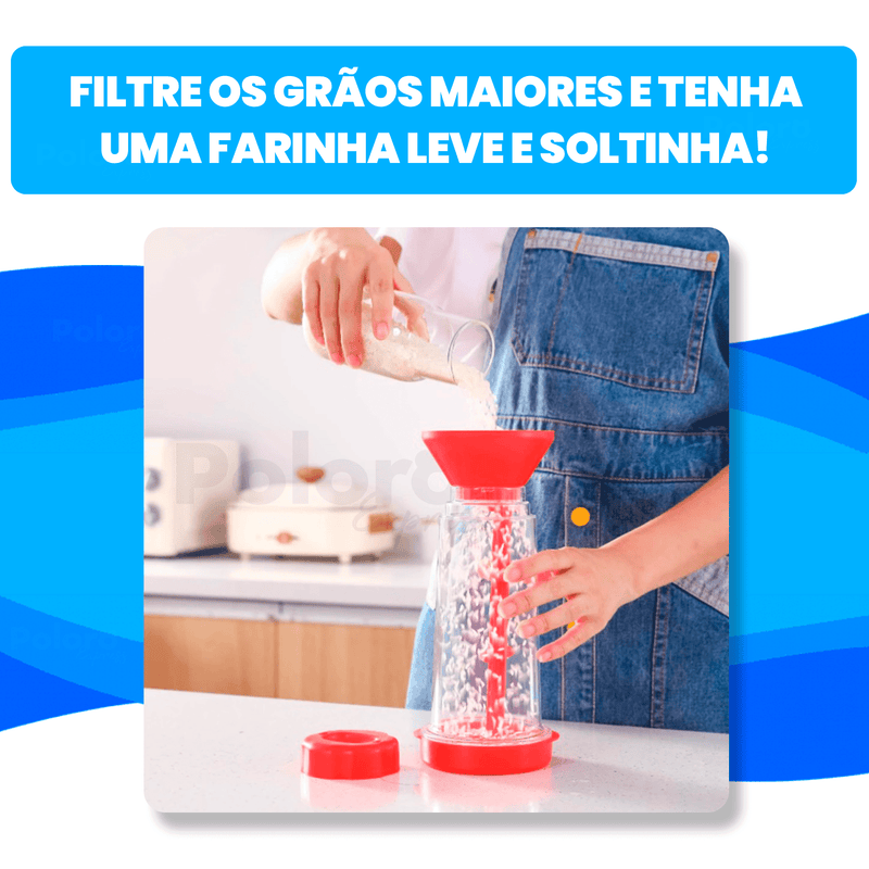 Tapioqueira Rotativa SlimFlour® - LEVE 2 E ECONOMIZE