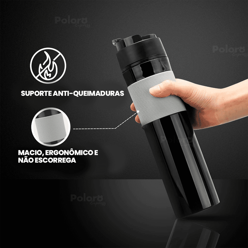 Cafeteira Portátil SmartCoffee® - Prepara o Café na Hora!