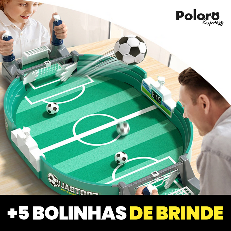 Mesa de Futebol Infantil Pollo® + 5 bolinhas de brinde