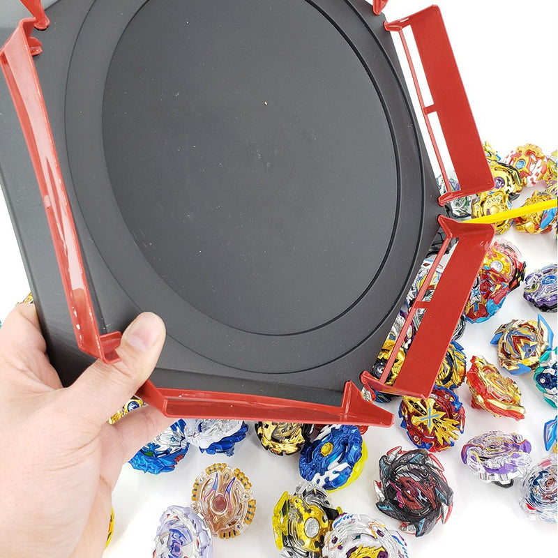 KIT COM 8 BEYBLADES + LANÇADORES