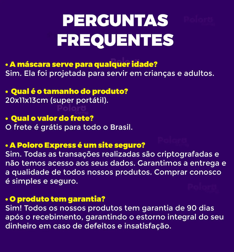 Inalador Nebulizador Pollo - Modo Oscilatório e Ultrassônico (LEVE 2 E ECONOMIZE)