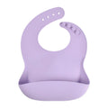 Babador de Silicone com Bolso Coletor Anti Sujeira