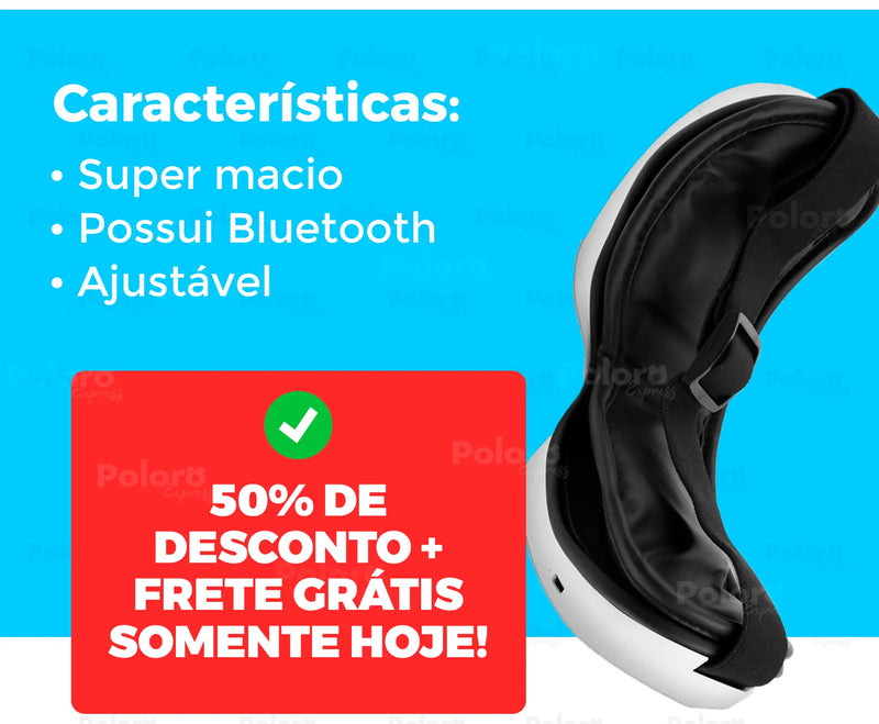 Massageador de Olhos automático Pollo® - Bolsa de brinde (SOMENTE HOJE)